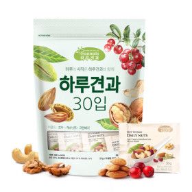 상품 이미지: (신선집중) 하루견과 넛월드 뉴하루견과 20g x60봉