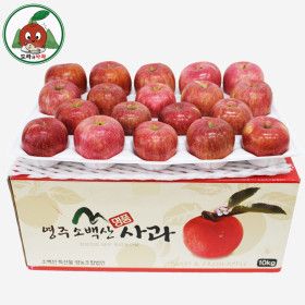 상품 이미지: 청정 영주소백산사과 가정용 꿀부사 사과 10kg중대과(34~36과내외) 산지직송