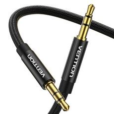 상품 이미지: 벤션 TRS 3.5mm 스테레오 AUX M to M 오디오 케이블, 1m, 1개