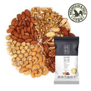 상품 이미지: 산과들에 순수가온 100+10봉 (총110봉) / 하루견과 견과류 순수견과 피칸 브라질너트