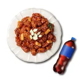상품 이미지: [땅땅치킨] 매콤양념치킨+콜라500ml