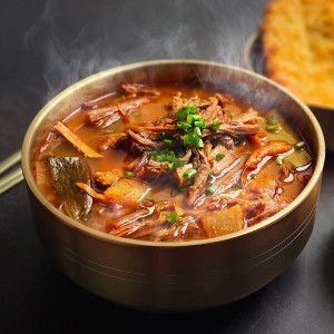 상품 이미지: 노랑 곱빼기 육개장 600g x 5봉 가마솥에 2시간 푹 끓인 배부른 한끼