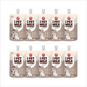 상품 이미지: (서울우유 펫밀크/무배) 아이펫밀크 180ml X 10개입 서울우유 펫밀크 우유 오리지널 유통기한 26.08.21