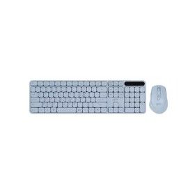 상품 이미지: 지클릭커 OFFICEPRO WMK70 사일런스L 무선 키보드 마우스 세트 (블루)