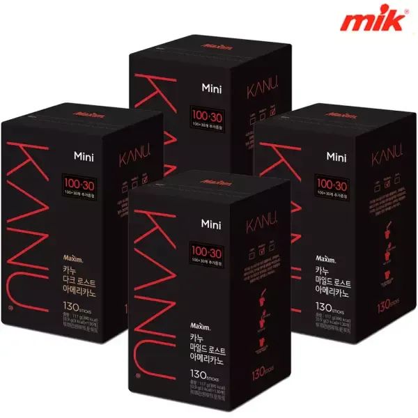 상품 이미지: [10%중복쿠 폰] 맥심 카누 마일드 미니 260T / 다크미니 260T 외 커피모음[커피믹스/아메리카노/라떼/디카페인/모