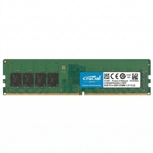 상품 이미지: 마이크론 Crucial DDR4 데스크탑 램 컴퓨터 메모리 UDIMM