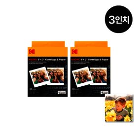 상품 이미지: 코닥 3인치 카트리지 인화지 60매 C300R P300R MS300 M300 전용 포토프린터 즉석카메라