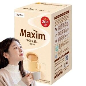 상품 이미지: 동서 맥심 화이트골드 커피믹스 150T+20T(170T) 연아커피