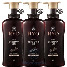상품 이미지: 려 진결모 탈모증상케어 샴푸 490mlx3개 두피 모근 모발손상 집중케어