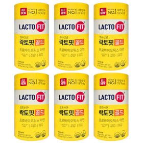 상품 이미지: 종근당건강 락토핏 골드 (리뉴얼) 2g x 50포 x 6통(300일분) HI
