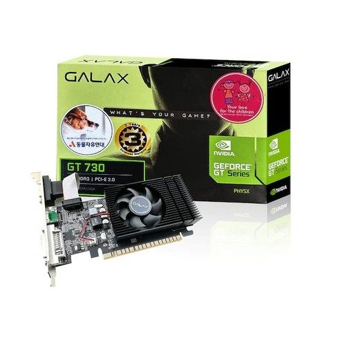 상품 이미지: 갤럭시 갤럭시 GALAX 지포스 GT730 D3 4GB LP