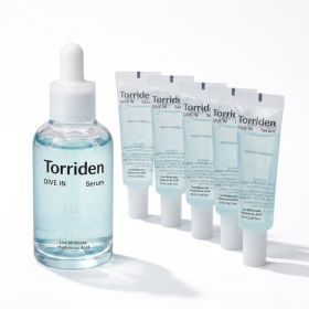상품 이미지: 100ml 토리든 다이브인 저분자 히알루론산 세럼 50ml + 10ml x 5개