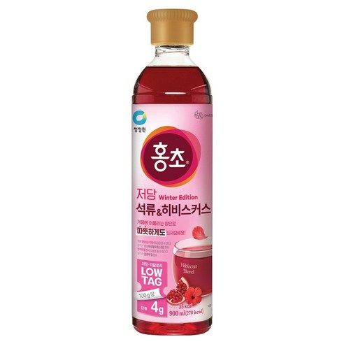 상품 이미지: 홍초 저당 석류 앤 히비스커스, 900ml, 1개