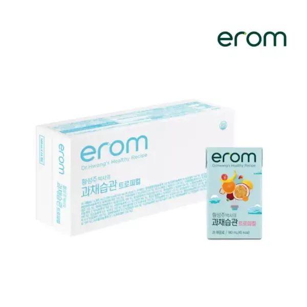 상품 이미지: 이롬 황성주 과채습관 트로피컬 140ml x 24개