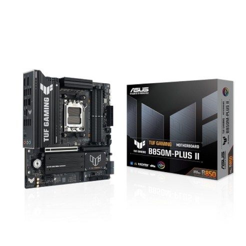 상품 이미지: ASUS TUF GAMING B850M-PLUS II STCOM 에이수스 컴퓨터 게이밍 PC 메인보드 AMD CPU추천 MainBoard