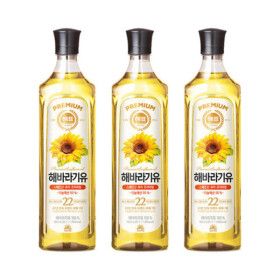 상품 이미지: 사조해표 해바라기유 900mL x 3병
