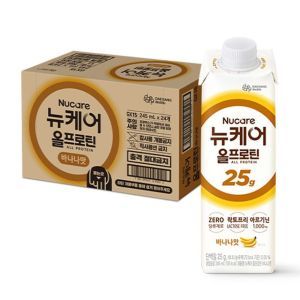 상품 이미지: 대상웰라이프 뉴케어 올프로틴 바나나맛 245ml (24팩)