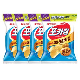 상품 이미지: 오리온 포카칩 오리지널 지퍼백 266g X 4개