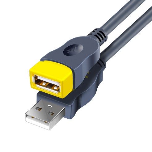 상품 이미지: USB2.0 연장선 회색 고속 데이터 전송 케이블
