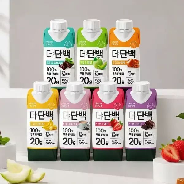 상품 이미지: [18+18] 빙그레 더단백 드링크 8종 18팩 2박스 골라담기