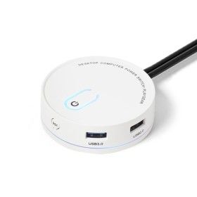 상품 이미지: 플레이기어 PG-PW33 USB3.0 컴퓨터 PC 외부 전원 버튼 파워 스위치 화이트