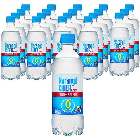 상품 이미지: 나랑드사이다 제로, 500ml, 20개