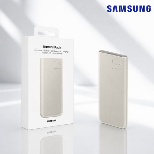 상품 이미지: 삼성전자 초고속 충전 보조배터리 25W PD 10000mAh 대용량 2포트 C타입