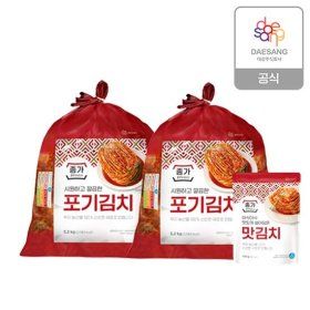 상품 이미지: 종가 중부식 포기김치 10.4kg + 맛김치 400g
