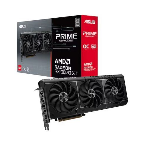 상품 이미지: ASUS PRIME 라데온 RX 9070 XT OC D6 16GB 대원씨티에스