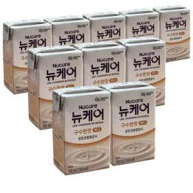 상품 이미지: 뉴케어 미니 구수한맛 150ml 10개 빨대 노인 균형 영양식 환자식 식사대용 할머니선물