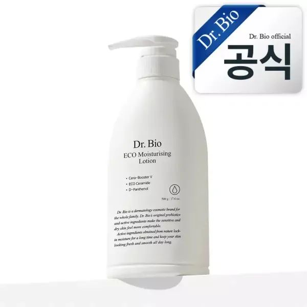 상품 이미지: 닥터바이오 에코 로션 500g / 민감성 피부 온가족 신생아 임산부 아기 유아