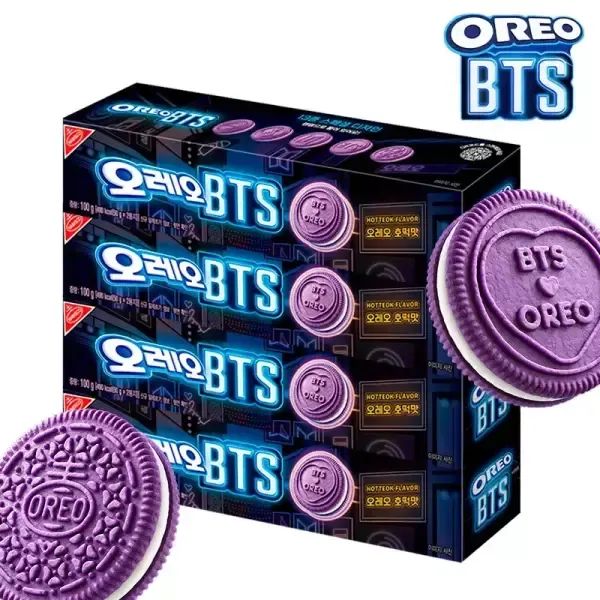 상품 이미지: 오레오 BTS 호떡맛 100g x 8개 외 골라담기 [초코/화이트/쿠키/딸기/민트/씬즈/리츠/과자]