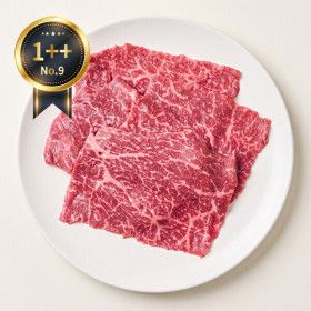 상품 이미지: 1++ No.9등급 한우 눈꽃로스구이 모듬 400g  소고기 구이용