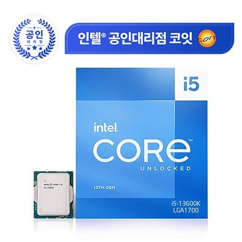 상품 이미지: [인텔 정품] 13세대 CPU 코어 i5-13600K 랩터레이크(박스)