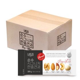 상품 이미지: (신선집중) 순수 하루 한줌견과 선물세트 100개입