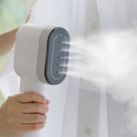 상품 이미지: 스티머인젝터 스팀 다리미 25초 빠른예열 2in1 건식 미니 핸디형 소형 여행용 휴대용 핸드