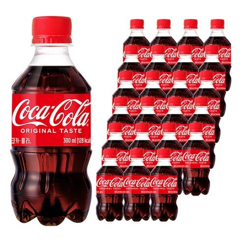 상품 이미지: 코카콜라 오리지널, 300ml, 24개
