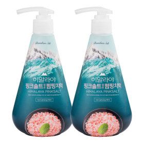 상품 이미지: 히말라야 핑크솔트 펌핑치약 아이스 카밍민트 285g 2개