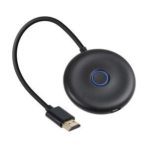 상품 이미지: 4K 미라캐스트 동글 듀얼밴드 스마트폰 아이폰 무선 미러링 동글이 HDMI TV 스마트뷰 연결 /COMS EC500