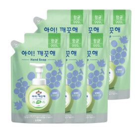 상품 이미지: 아이깨끗해 핸드워시 청포도향 450ml 리필 6개