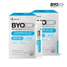 상품 이미지: (CJ웰케어)바이오코어 피부면역 유산균 100억 30포 x 2개(2개월분)
