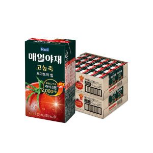 상품 이미지: 매일야채 고농축 토마토의힘 125ML 48팩