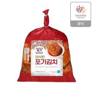 상품 이미지: 종가 아삭한포기김치 4.4kg