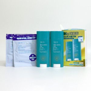 상품 이미지: 식물나라 페이스 앤 바디 보송 선스틱 30g 2개+데오티슈 기획