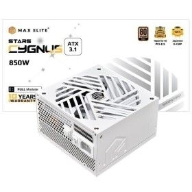 상품 이미지: 맥스엘리트 STARS CYGNUS 850W 80PLUS골드 풀모듈러 ATX3.1 화이트 /파워서플라이/정품/오늘출발/HIT