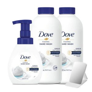 상품 이미지: 도브 포밍 핸드워시 딥너리싱 본품 240ml 1개 + 리필 430ml 2개 + 증정