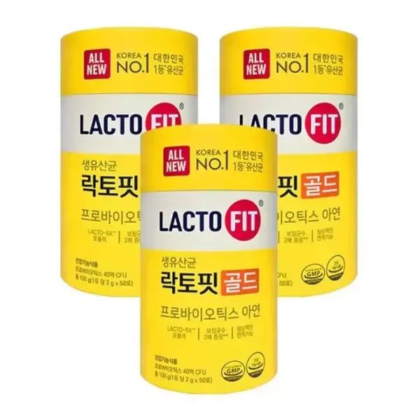 상품 이미지: 종근당건강 락토핏 생유산균 골드 2g50포3통 HISM