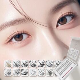 상품 이미지: 예쓰안나 1초 원터치 노글루속눈썹 대용량 블랙라인