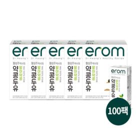 상품 이미지: 황성주 박사의 국산콩 두유 발아약콩 100팩(190ml x 20입 x 5박스)