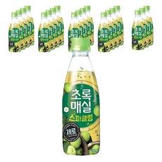 상품 이미지: 초록매실 스파클링 제로, 350ml, 20개
